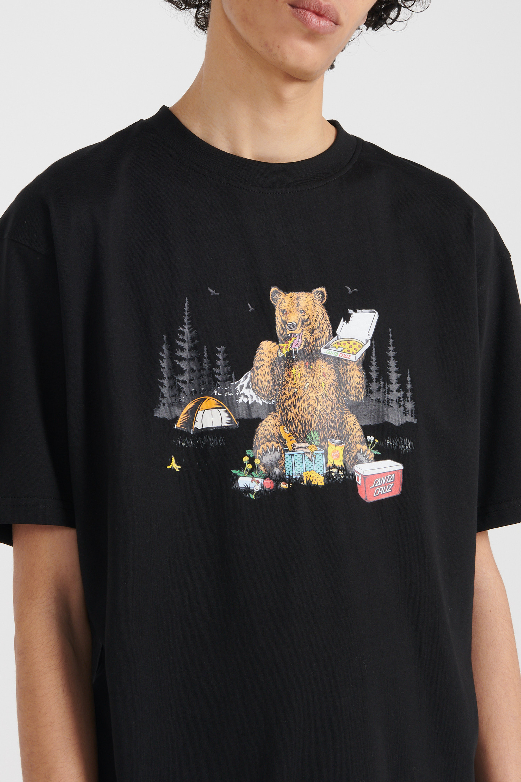 T-shirt | Noir SANTA CRUZ Homme