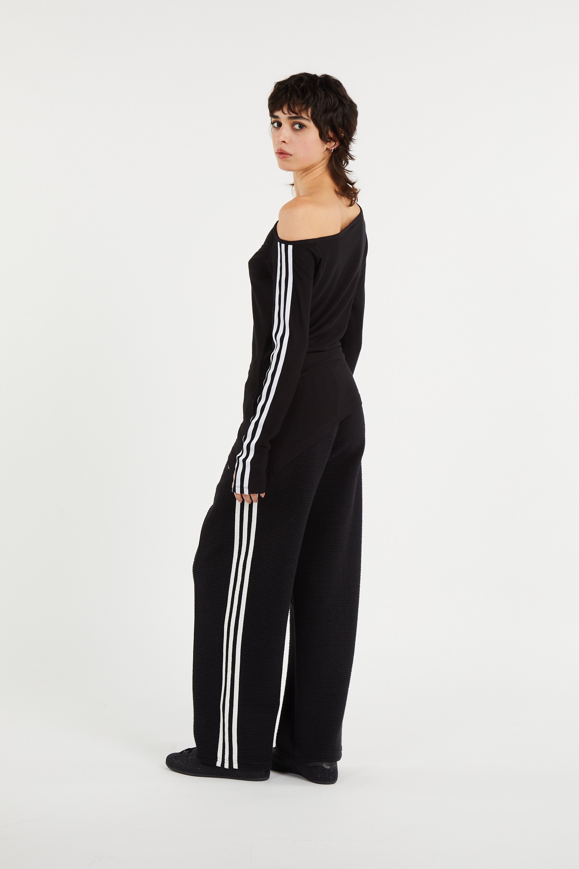 Men?s Storm 96 LO fabric and leather sneakers | Black ADIDAS Women