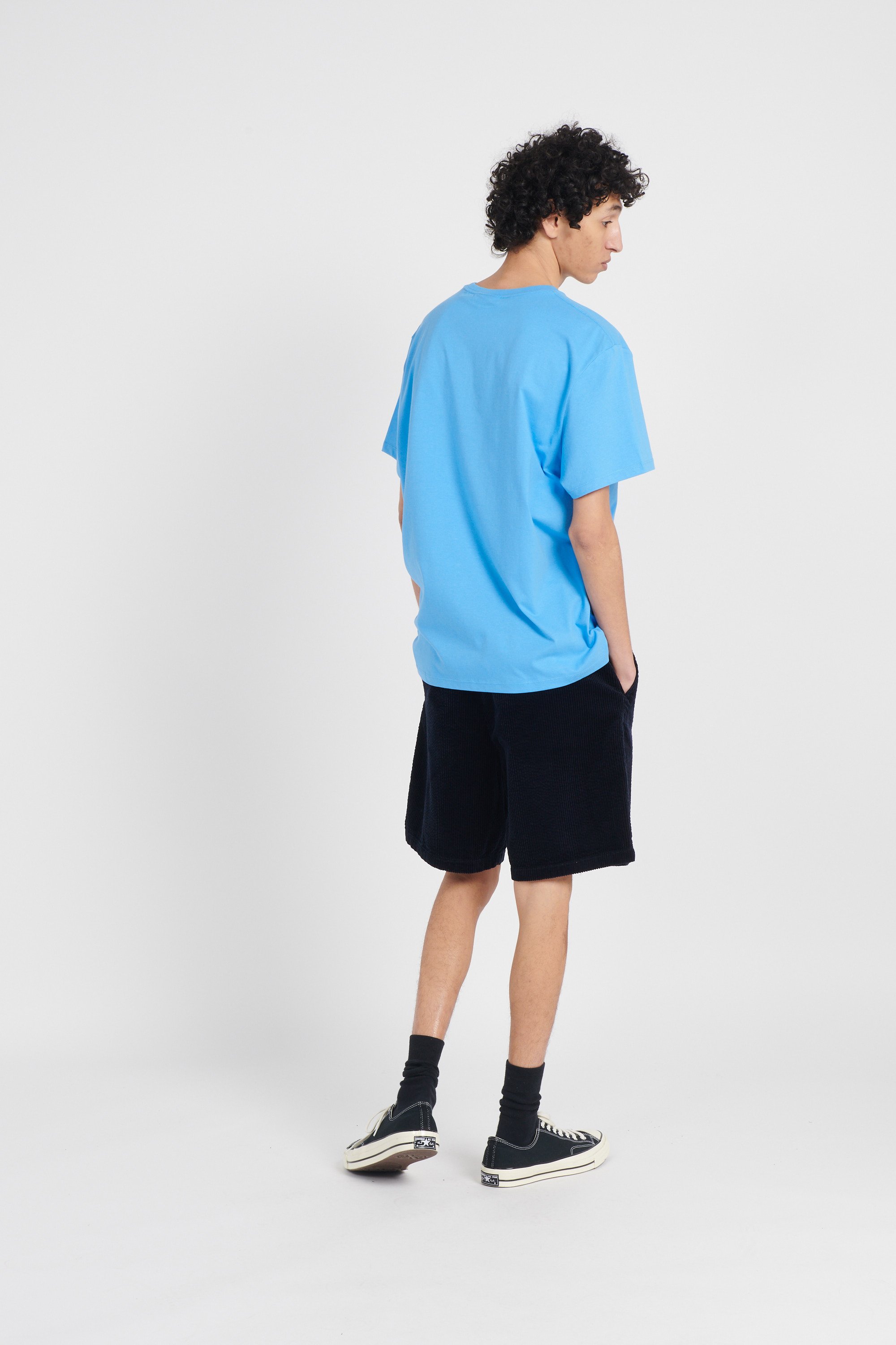 Regular-fit Round-neck Cotton T-shirt Ss 20s Curve Calvin Regular-fit Round-neck Cotton T-shirt Ss 20s Curve Calvin
