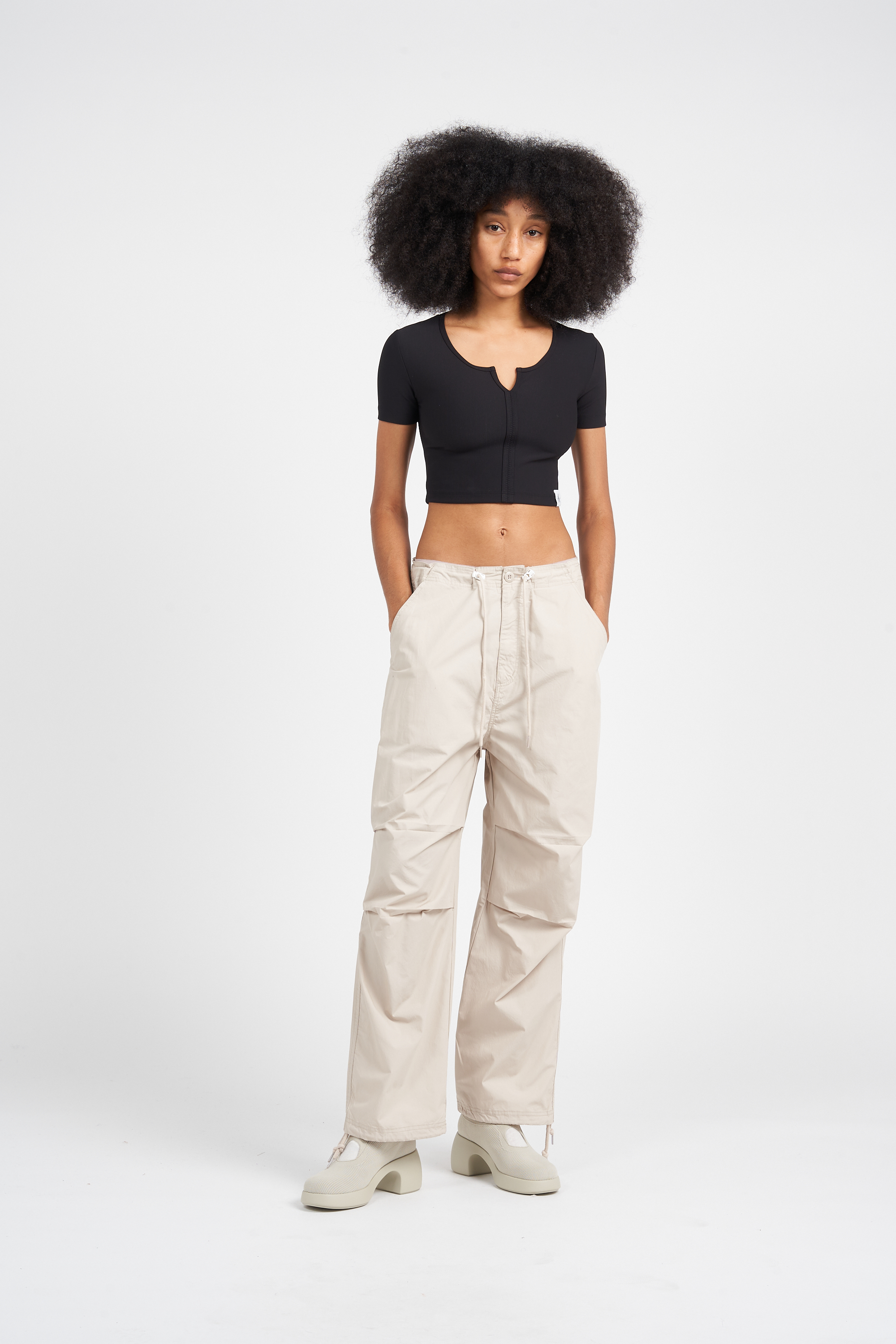 Pantalon  Gris