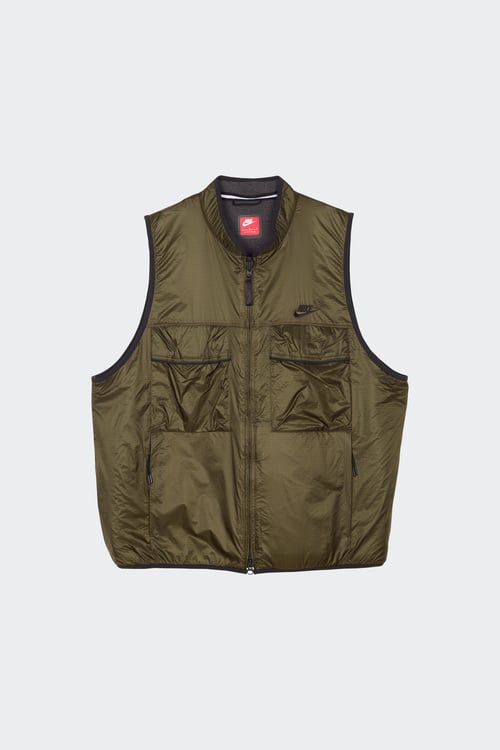 Veste nike verte et top grise