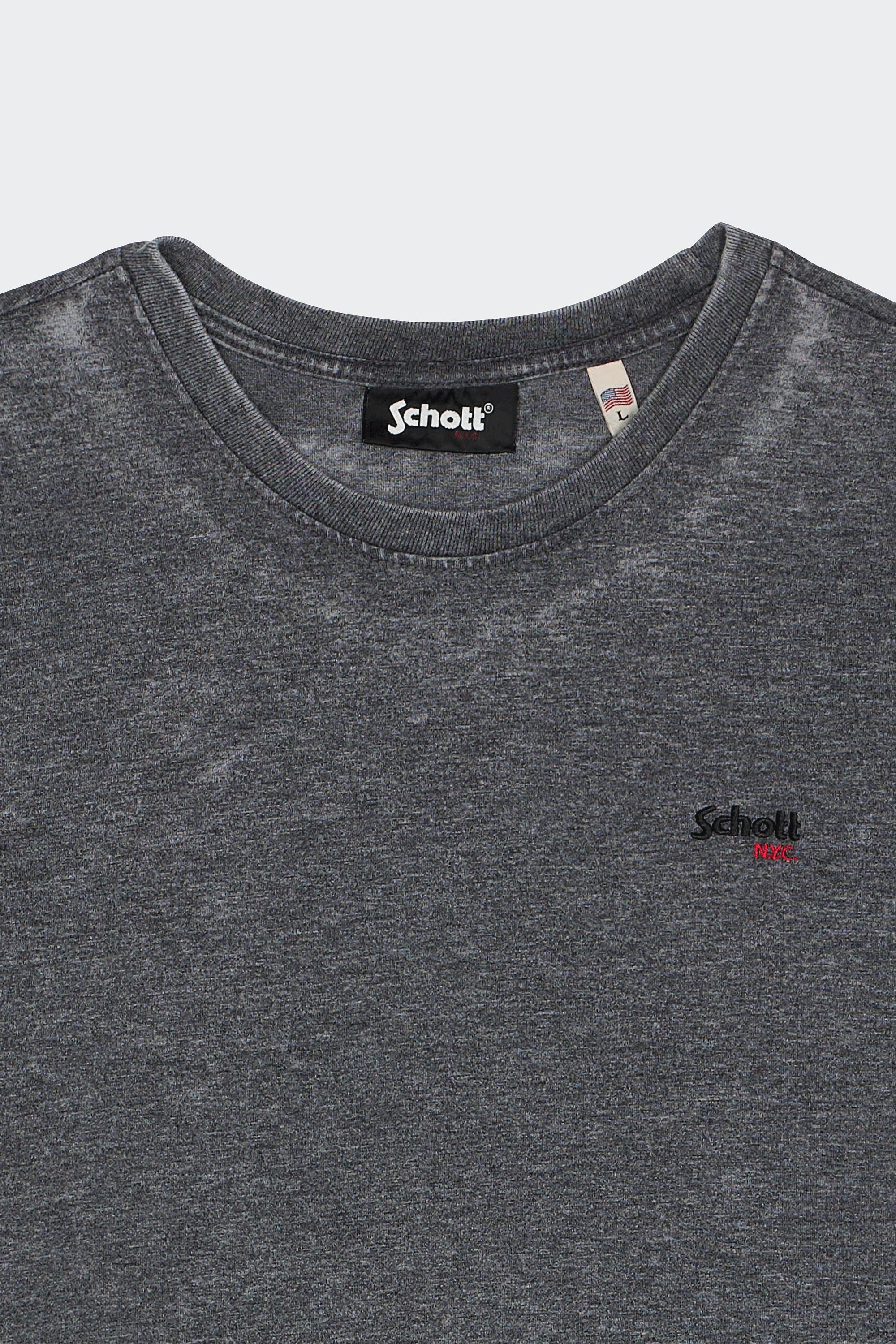 t-shirt | Black by SCHOTT t-shirt Black