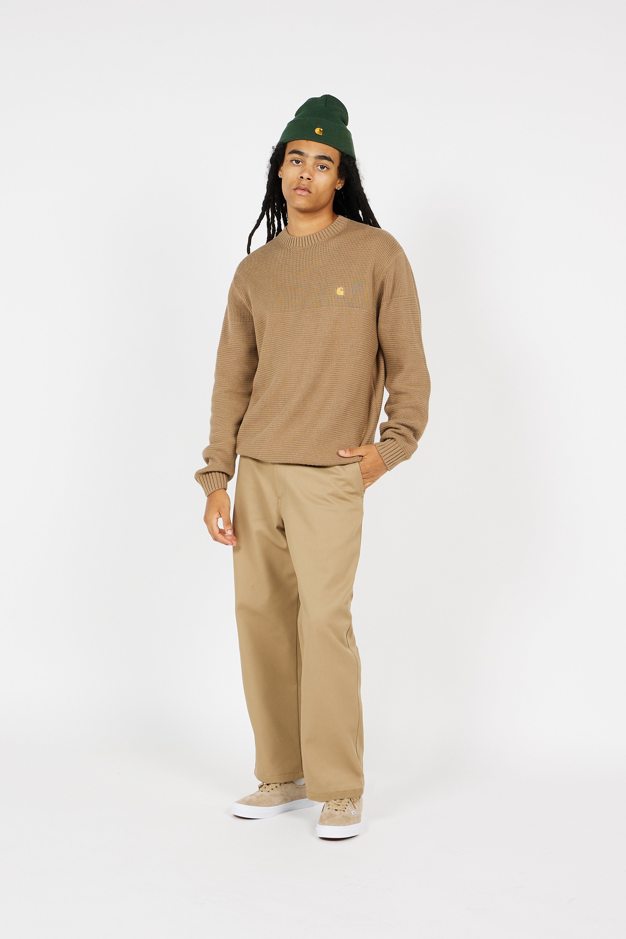 Pantalon CARHARTT WIP Beige