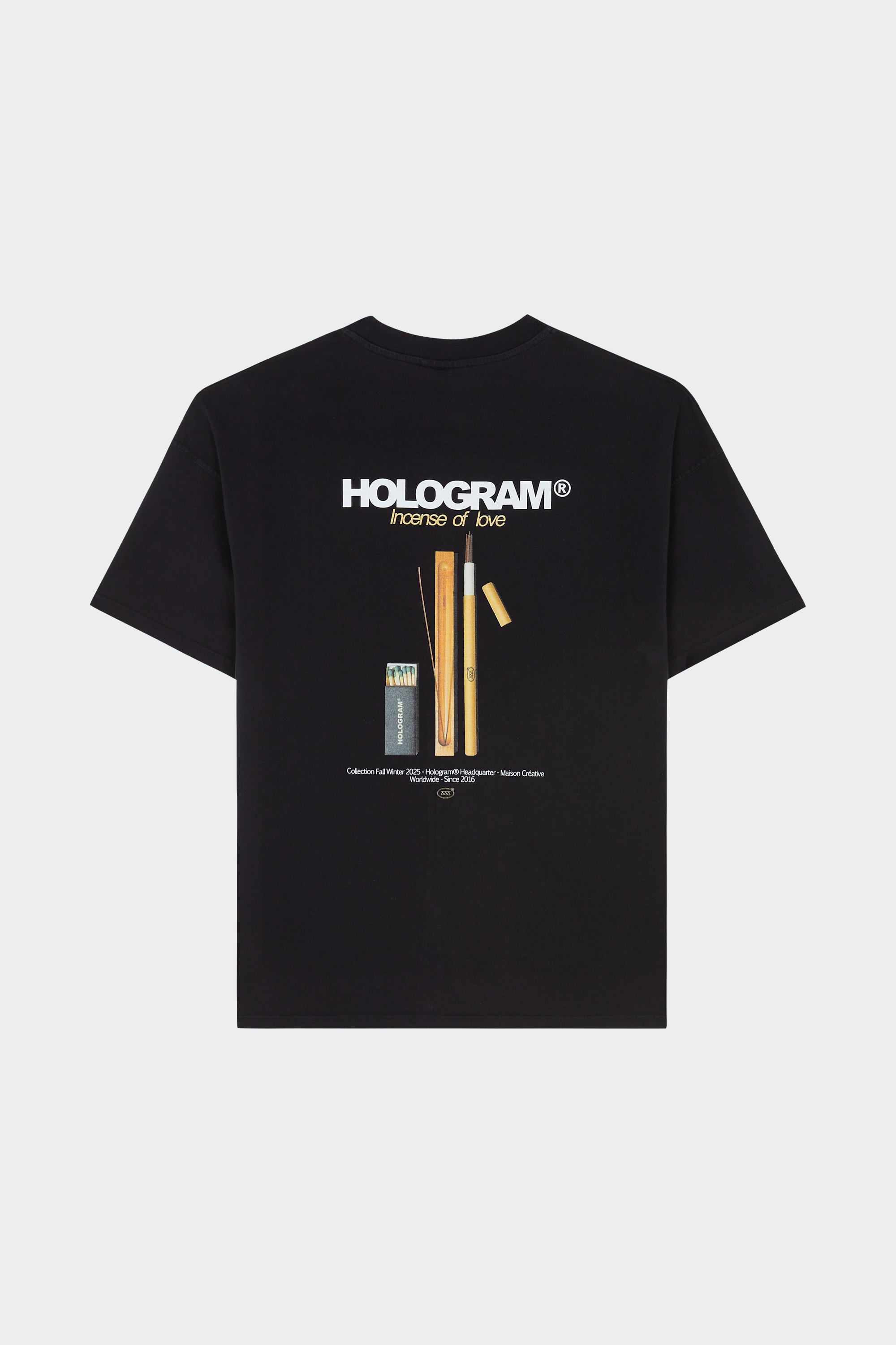 T-shirt | Noir by HOLOGRAM T-shirt Noir
