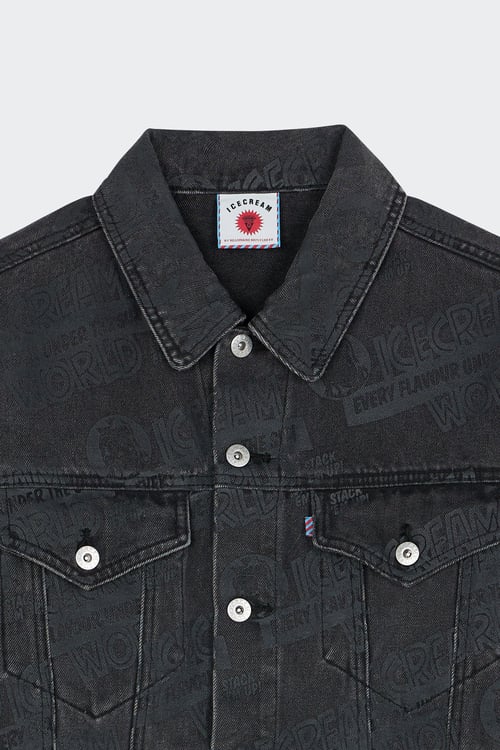 ICE CREAM Veste Noir