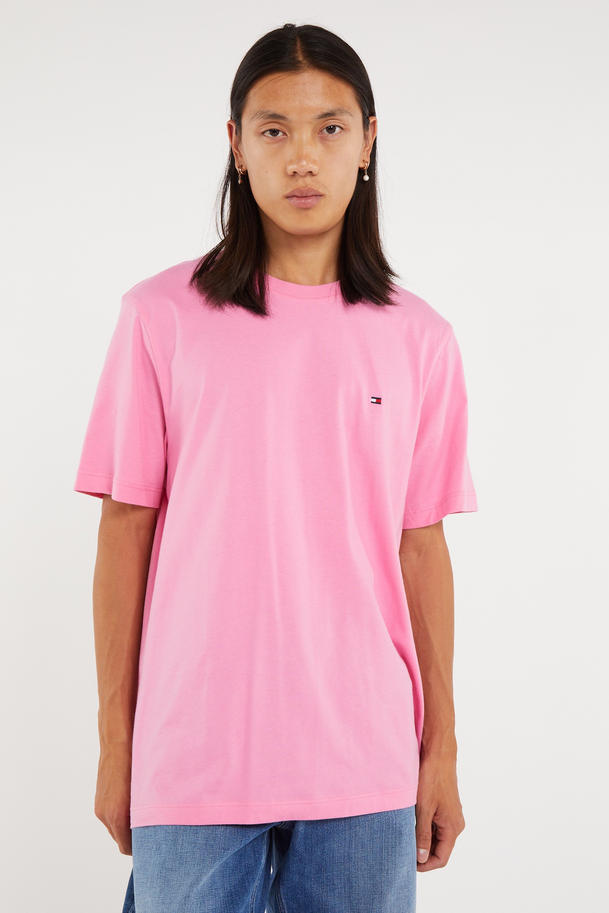 T-shirt | Rose TOMMY JEANS Homme