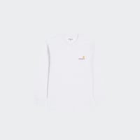 T-shirt AMERICAN SCRIPT Ash heather