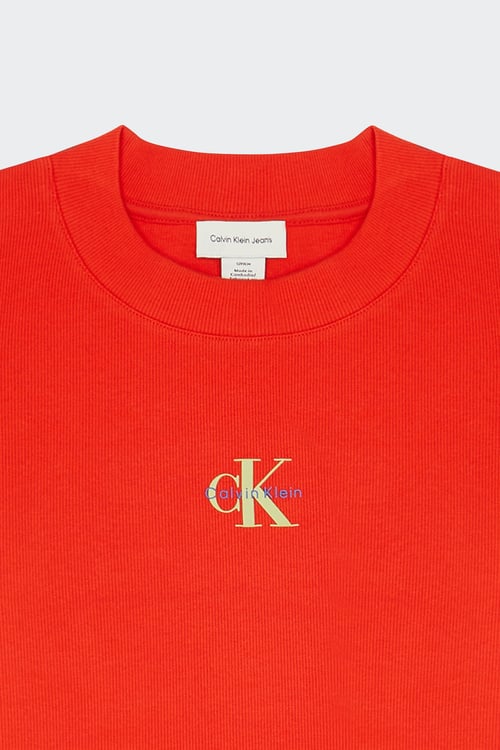 CALVIN KLEIN T-shirt Rouge
