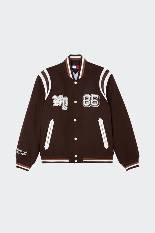 TOMMY JEANS Jacket Brown