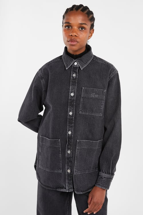 LACOSTE Veste Noir