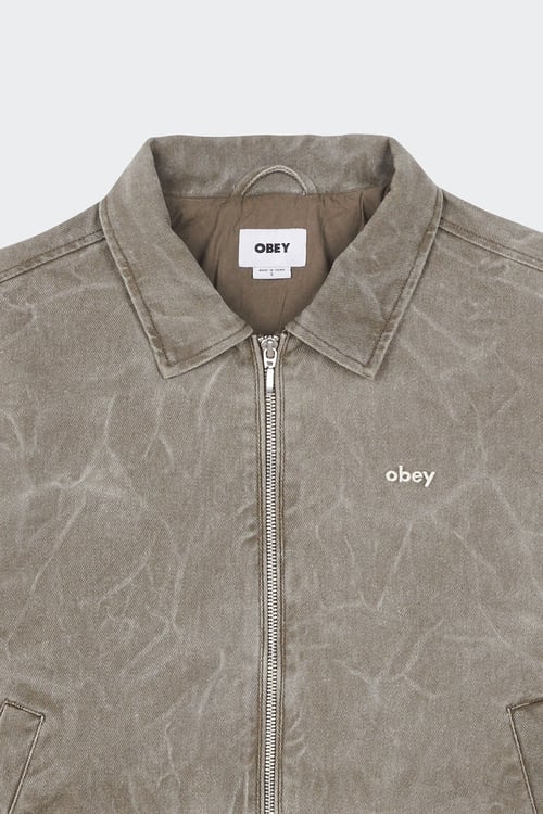 OBEY Veste Gris