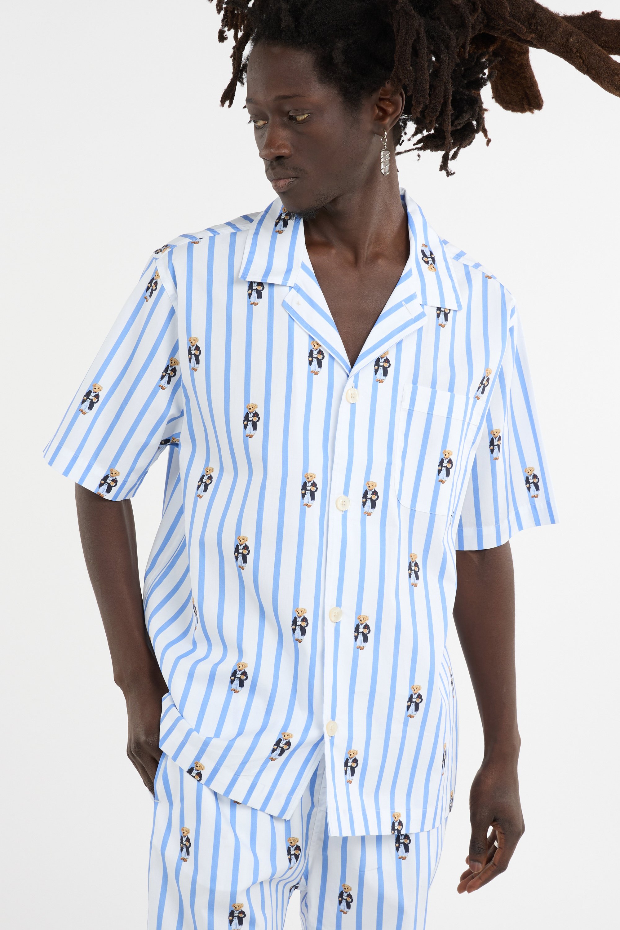 Haut de pyjama Blanc