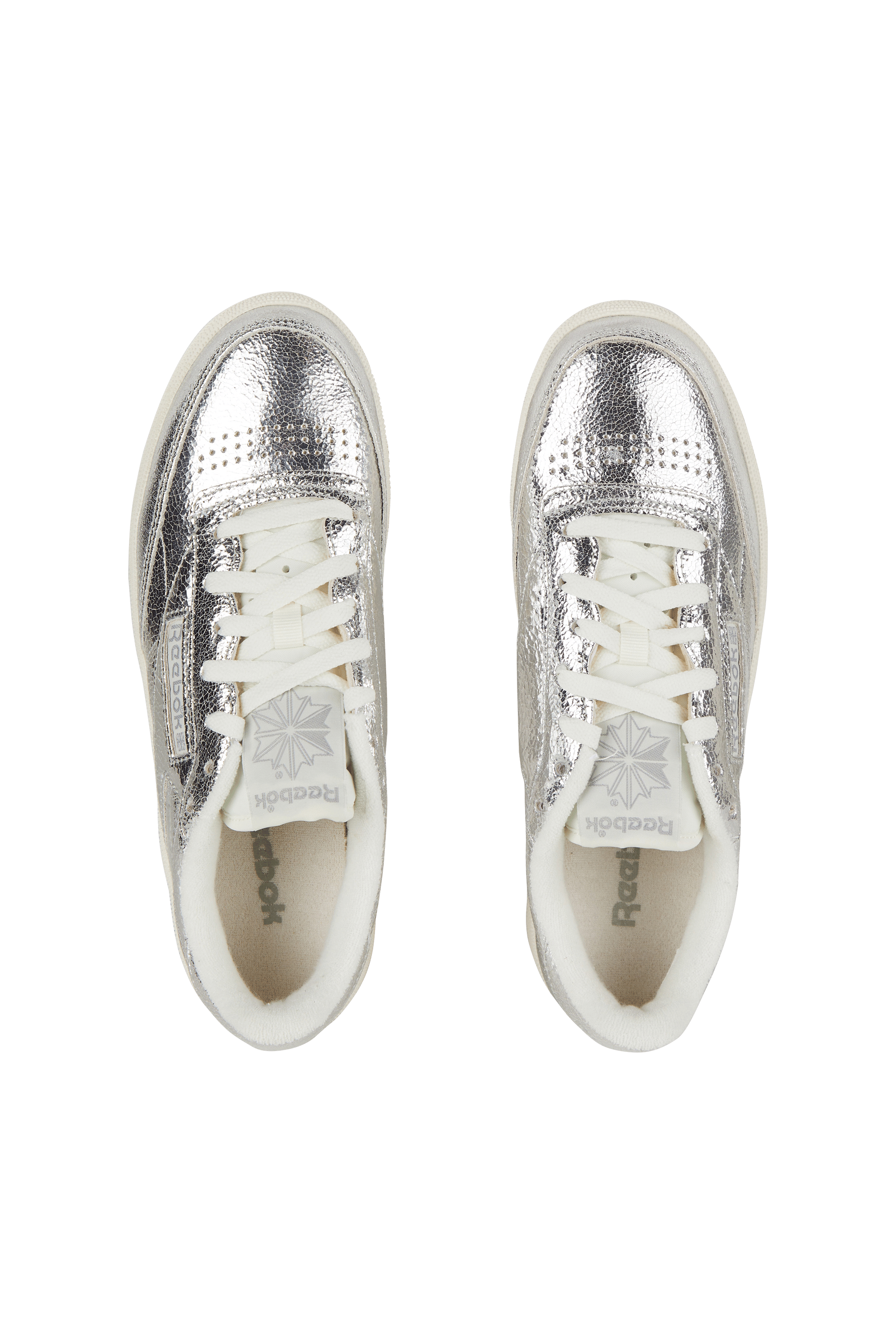 Men?s Storm 96 LO fabric and leather sneakers | Silver REEBOK Women