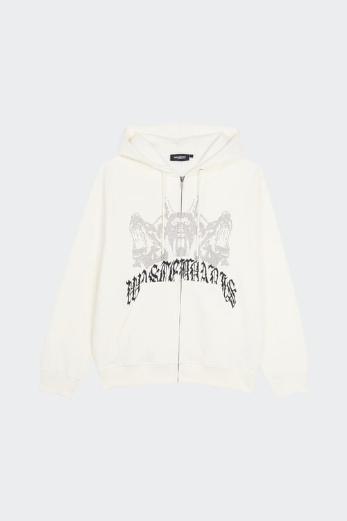 WASTED Hoodie zippé  Beige