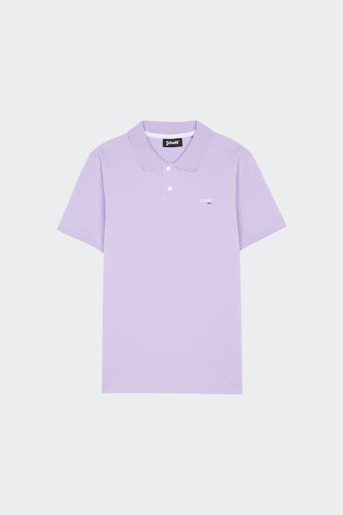 SCHOTT Polo Purple