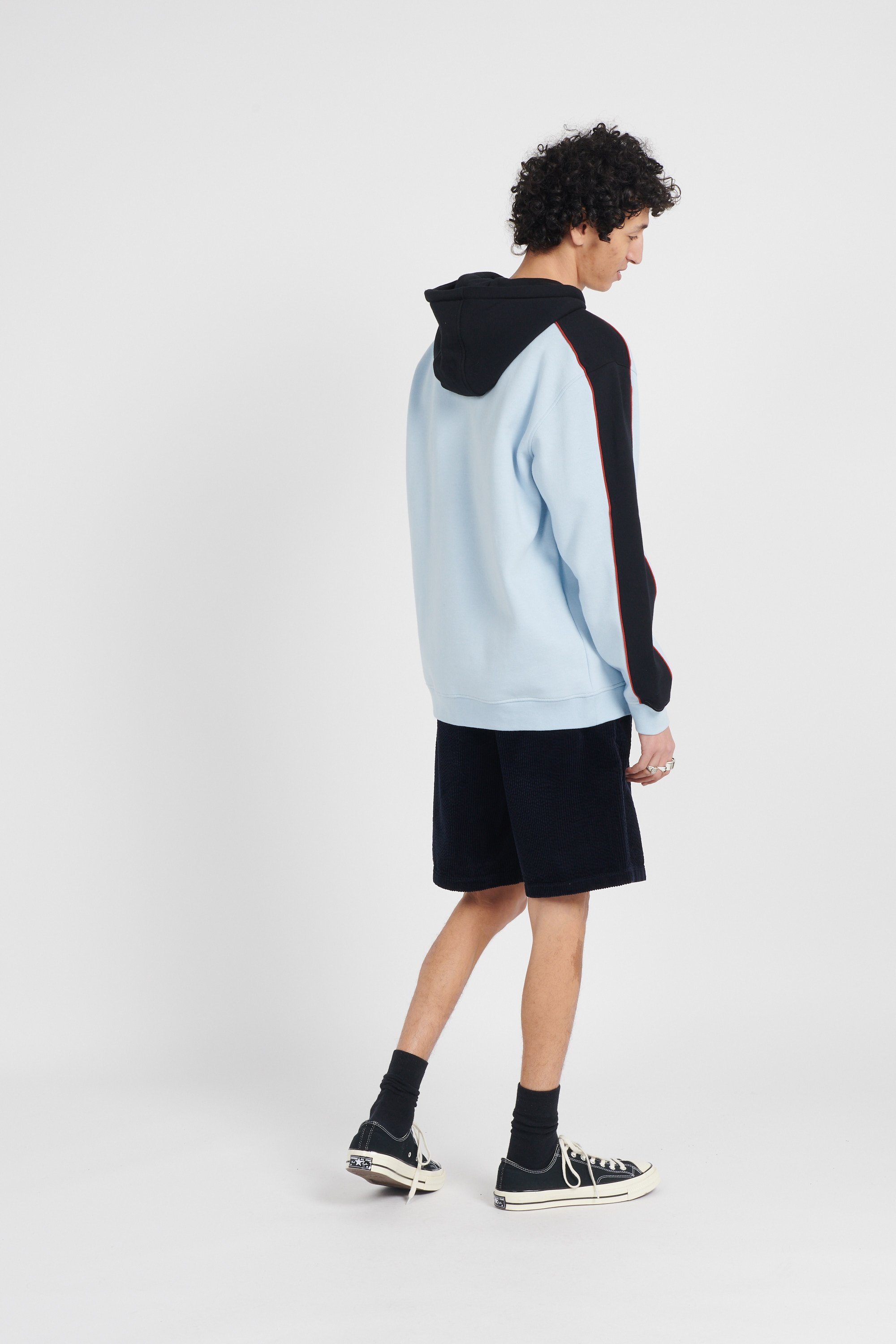 zip-up hoodie | Black by SANTA CRUZ zip-up hoodie Black