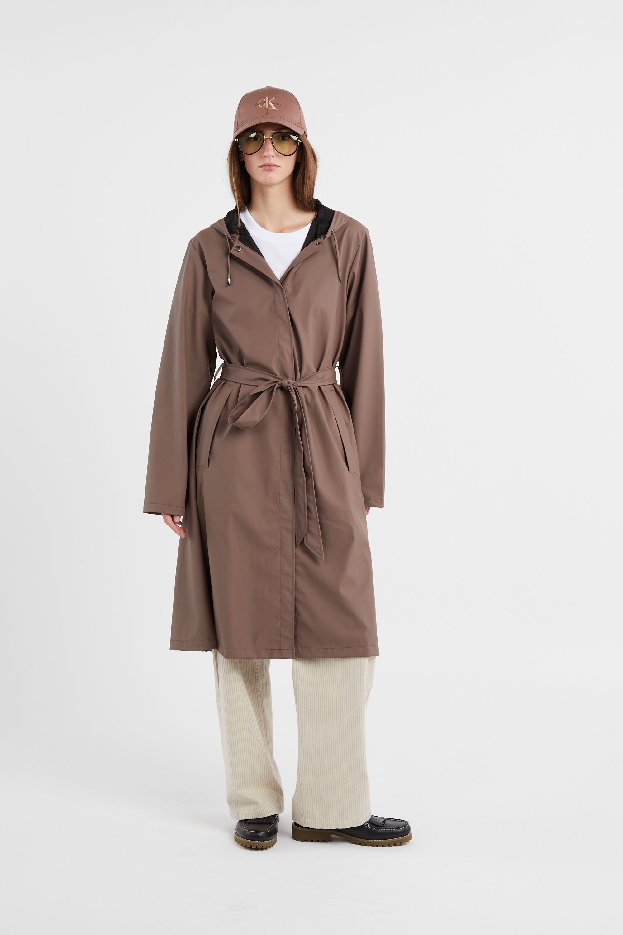Raincoat RAINS Brown