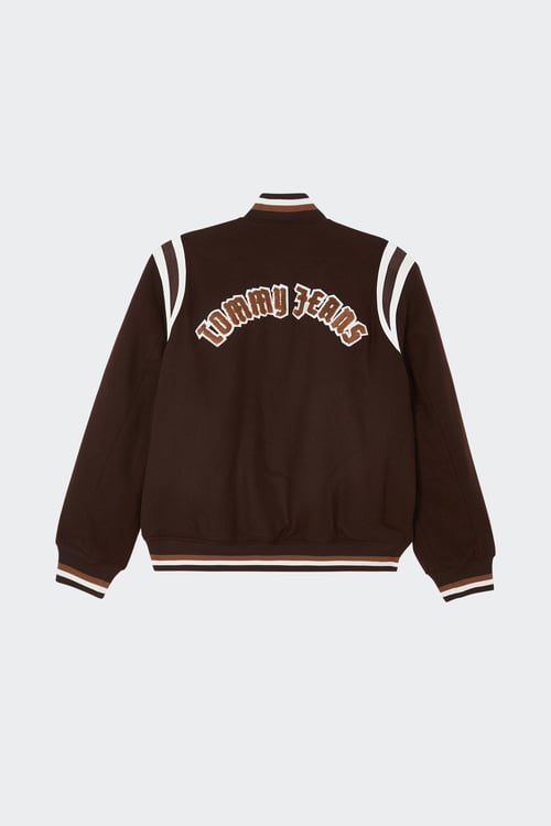 TOMMY JEANS Jacket Brown
