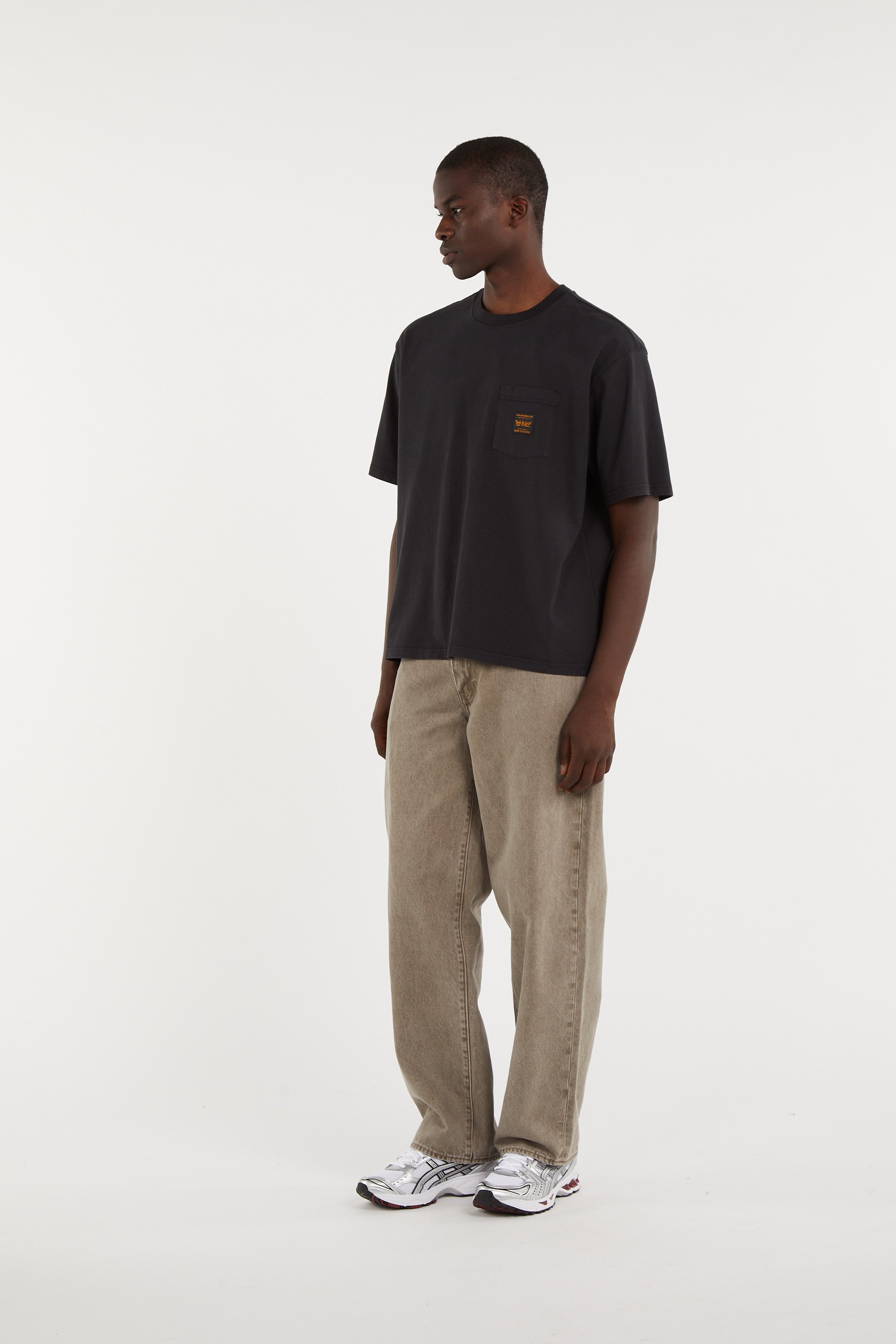 Wide-leg jeans LEVI'S Beige