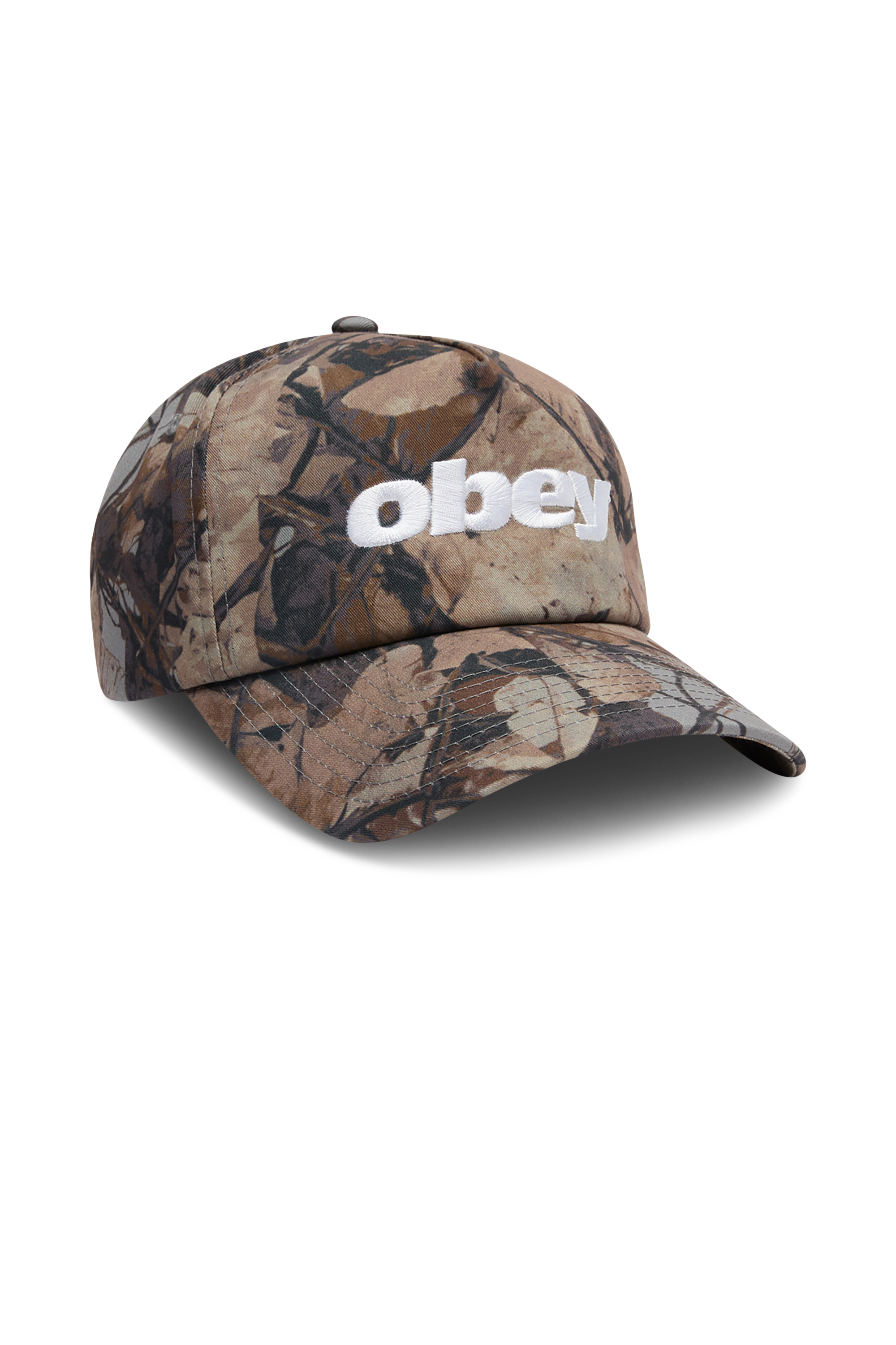 Casquette OBEY DELTA 5 PANEL Fence camo multi