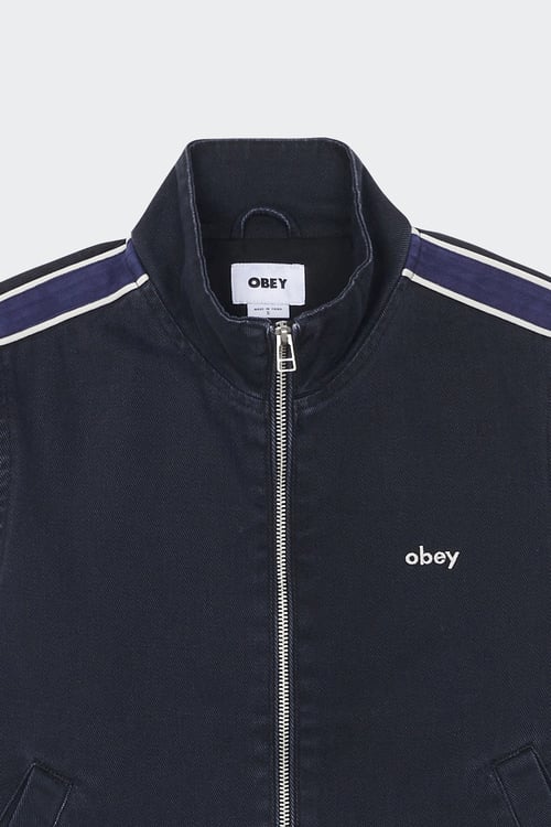 OBEY Veste Bleu