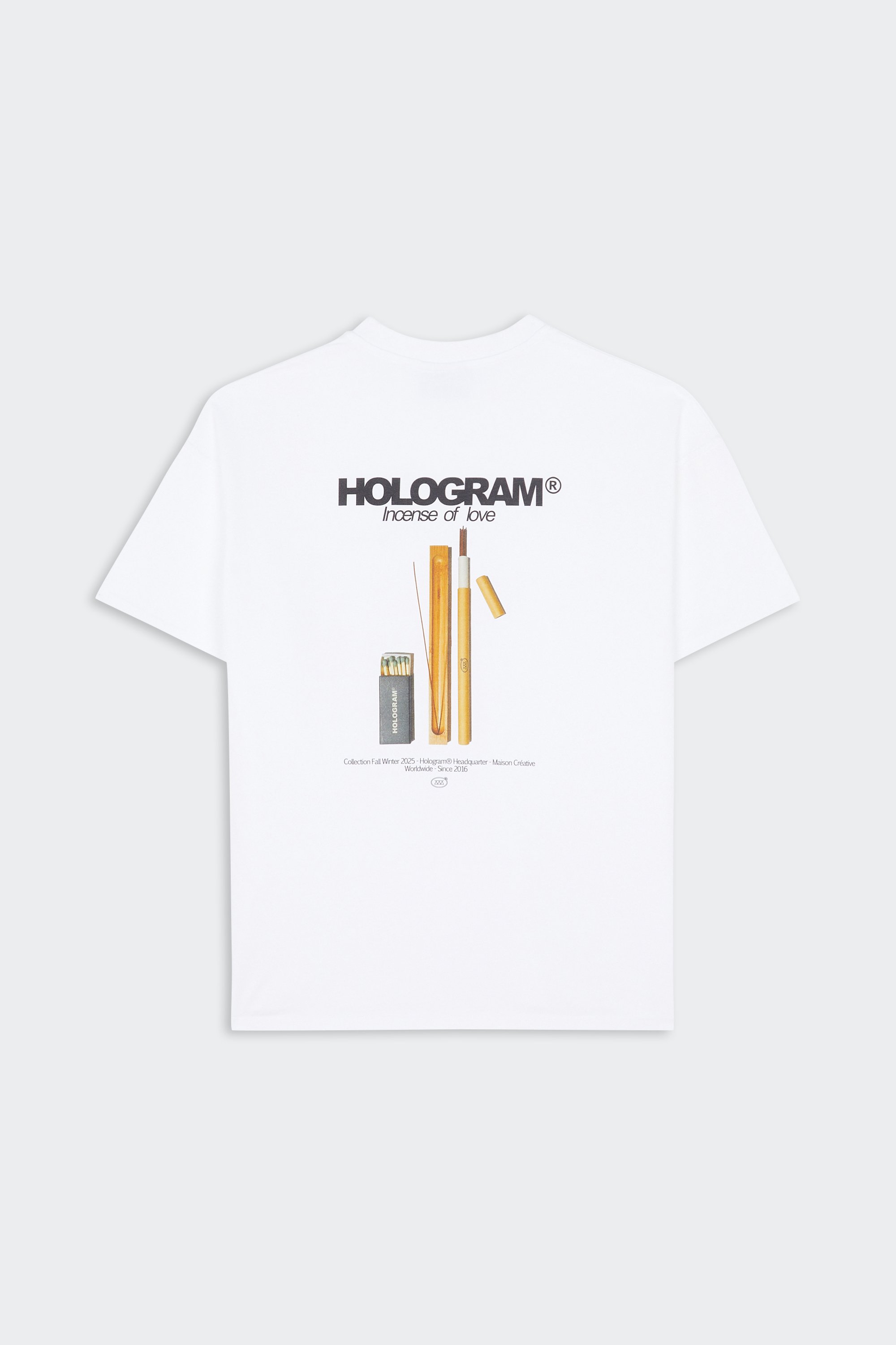 T-shirt | Blanc by HOLOGRAM T-shirt Blanc