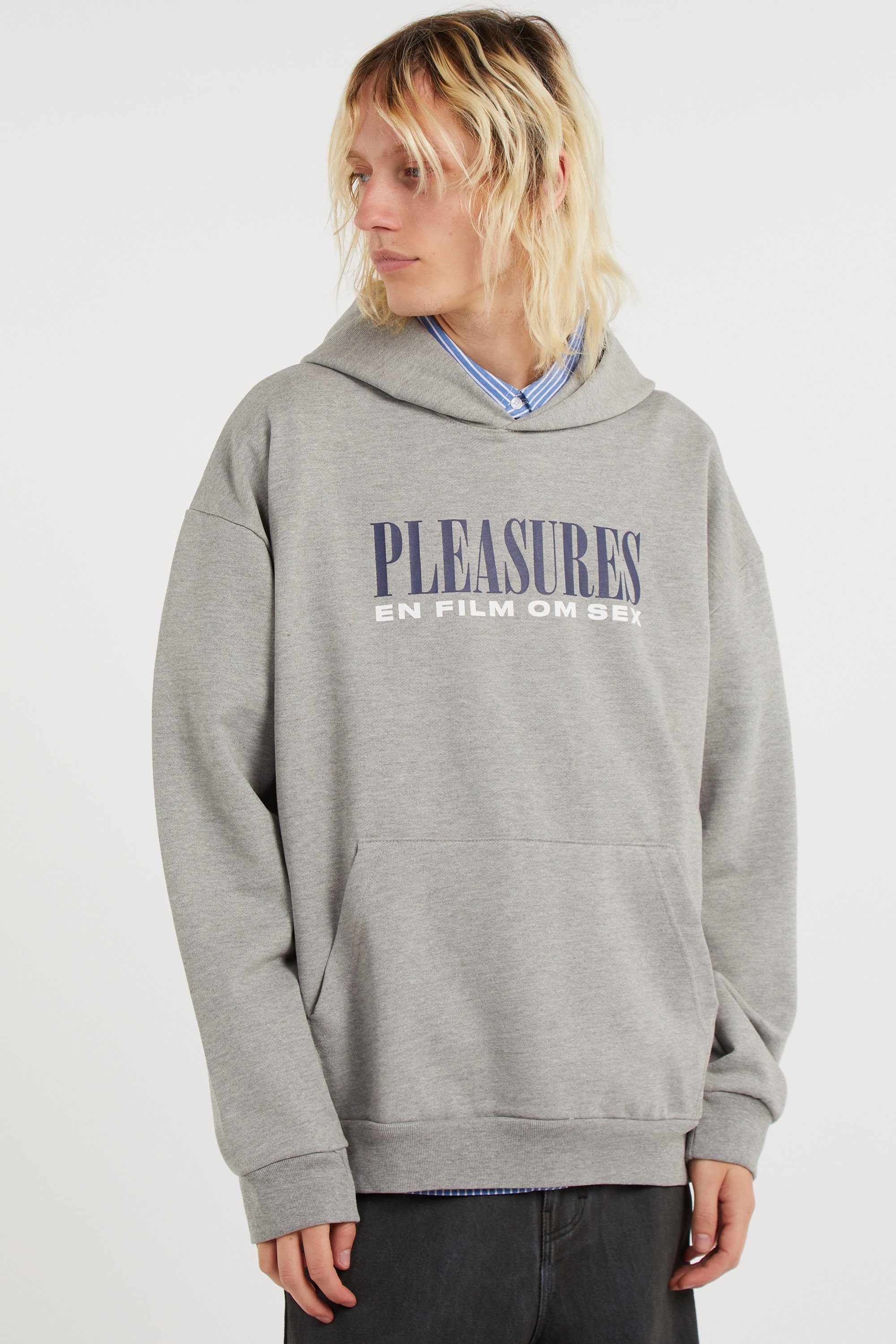 Hoodie | Gris PLEASURES Homme