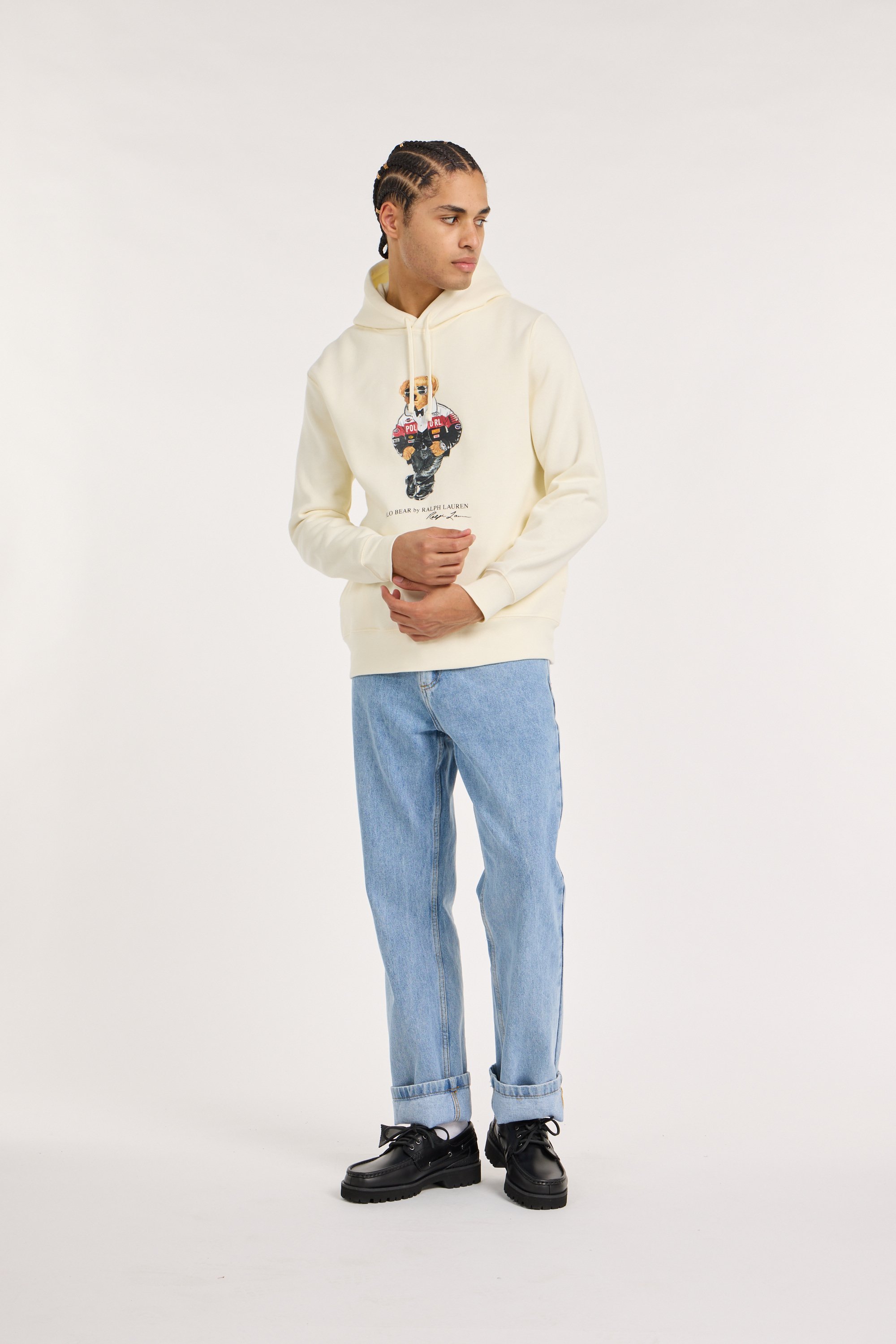 Tommy Badge Sweatshirt POLO RALPH LAUREN White