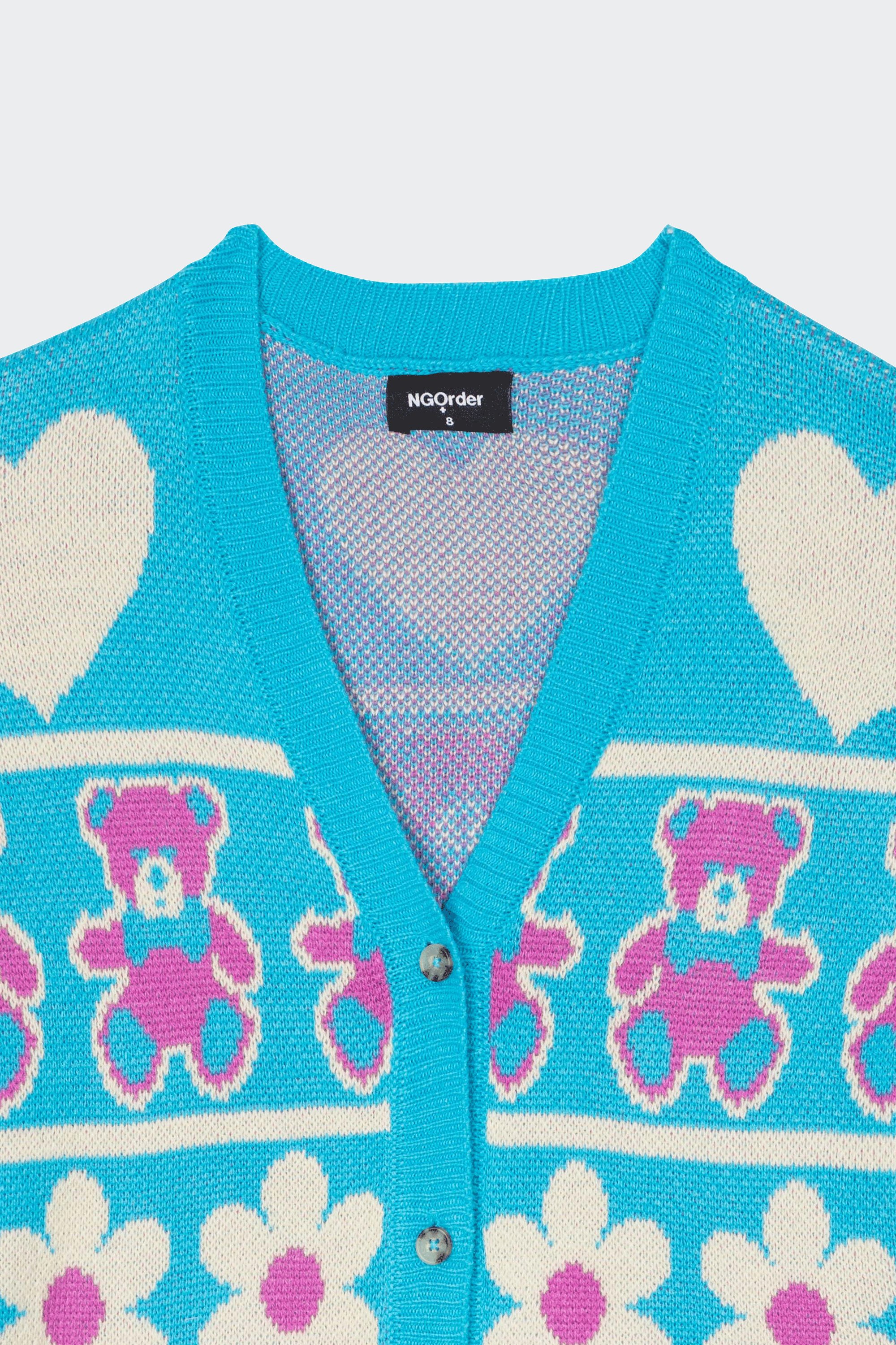cardigan | Multicolored by NEW GIRL ORDER cardigan Multicolored