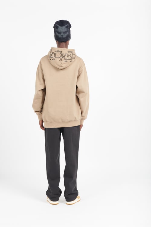 JACKER Hoodie Beige