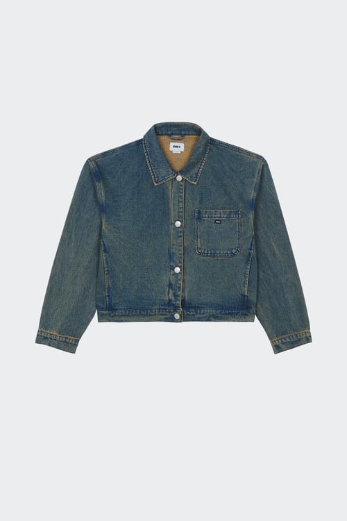 OBEY Veste Bleu