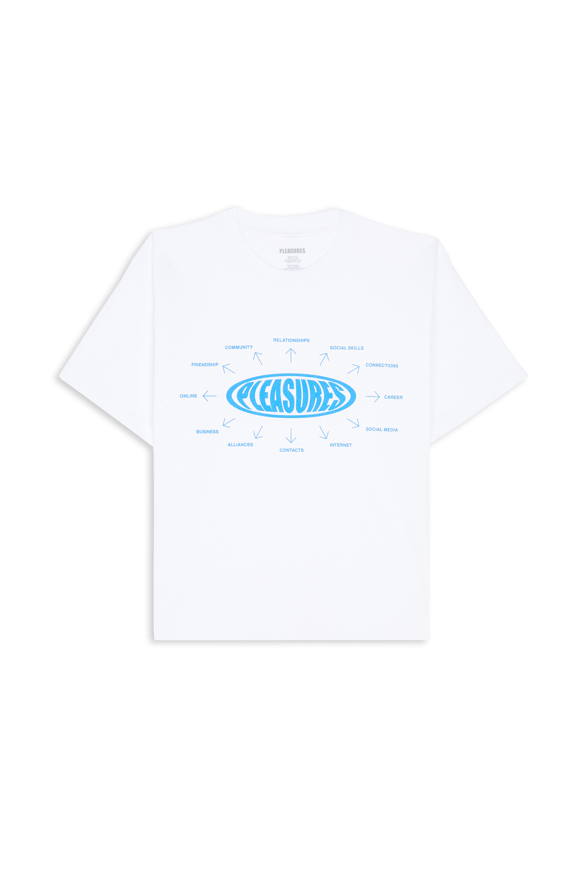 Regular-fit round-neck cotton T-shirt White