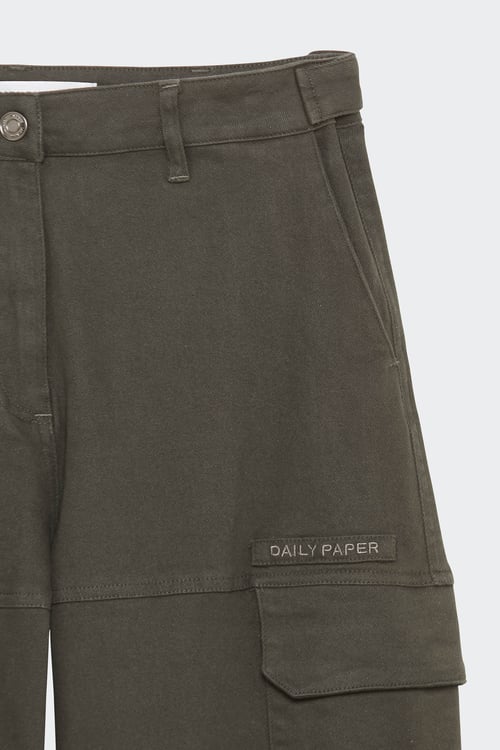 DAILY PAPER Pantalon cargo Vert