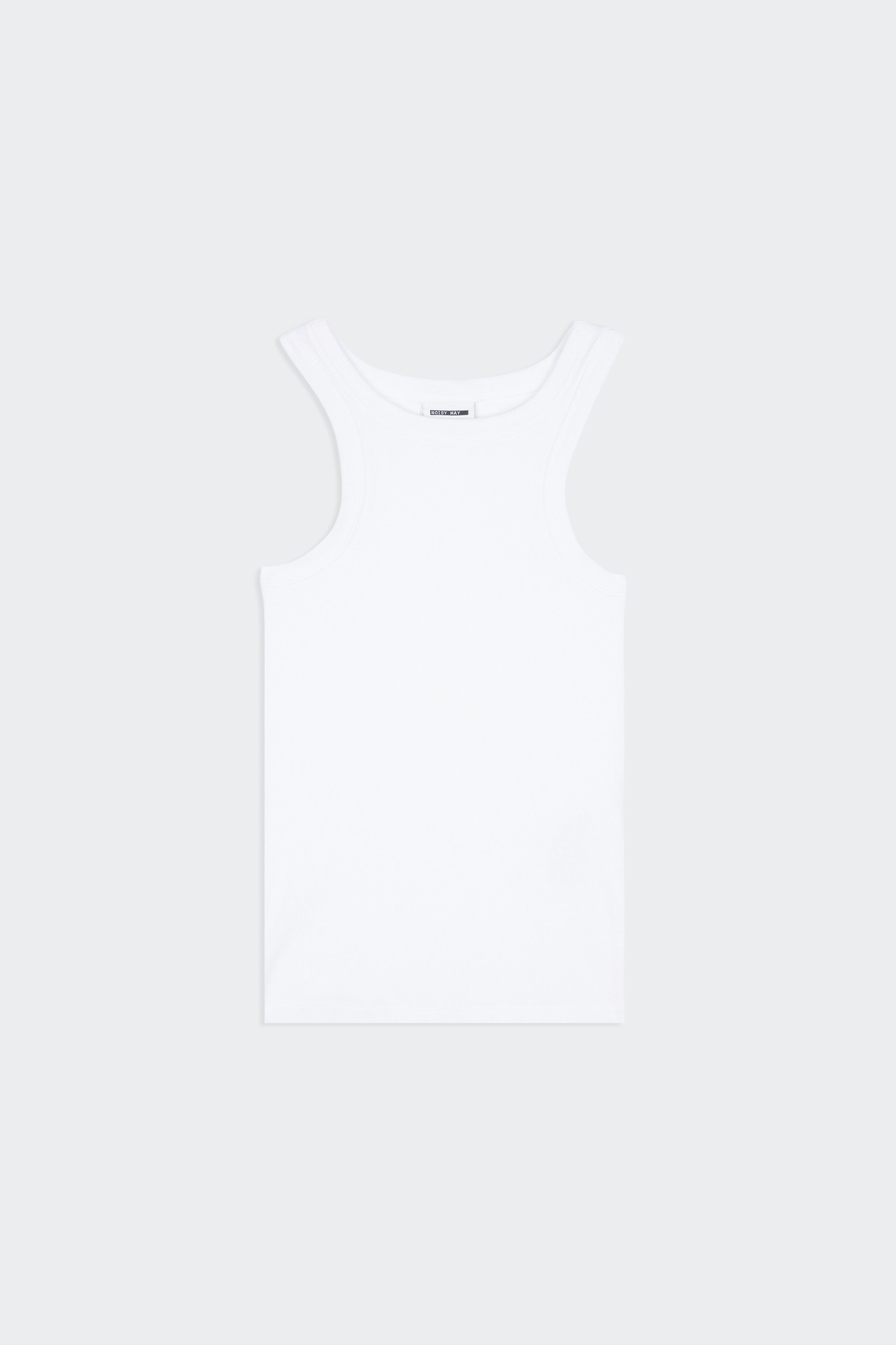 Tank top | White by NOISY MAY Tank top White