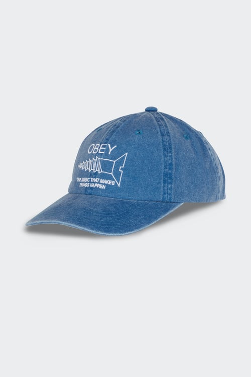 OBEY Casquette Bleu