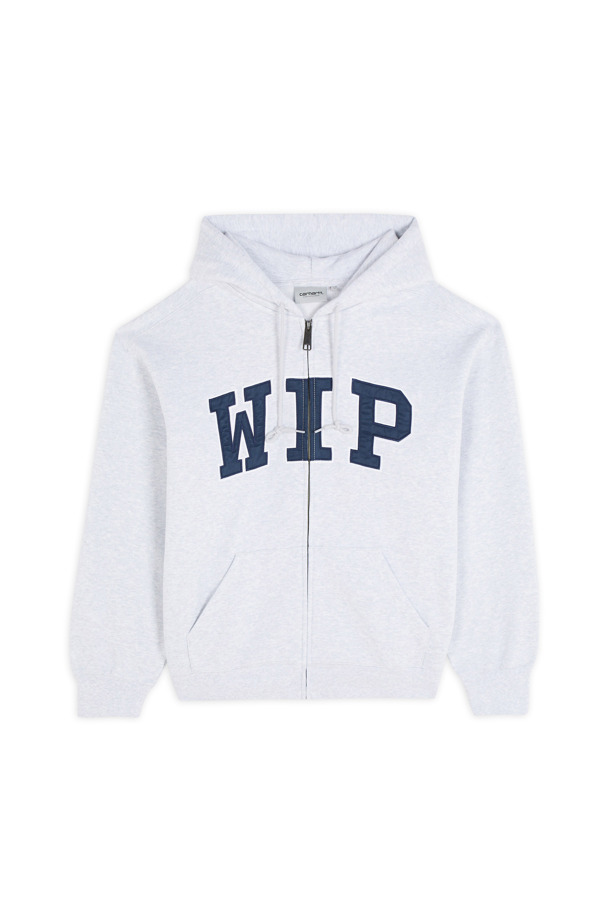 Hoodie zippé Gris