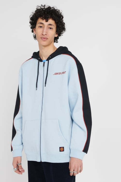 SANTA CRUZ Hoodie zippé Noir