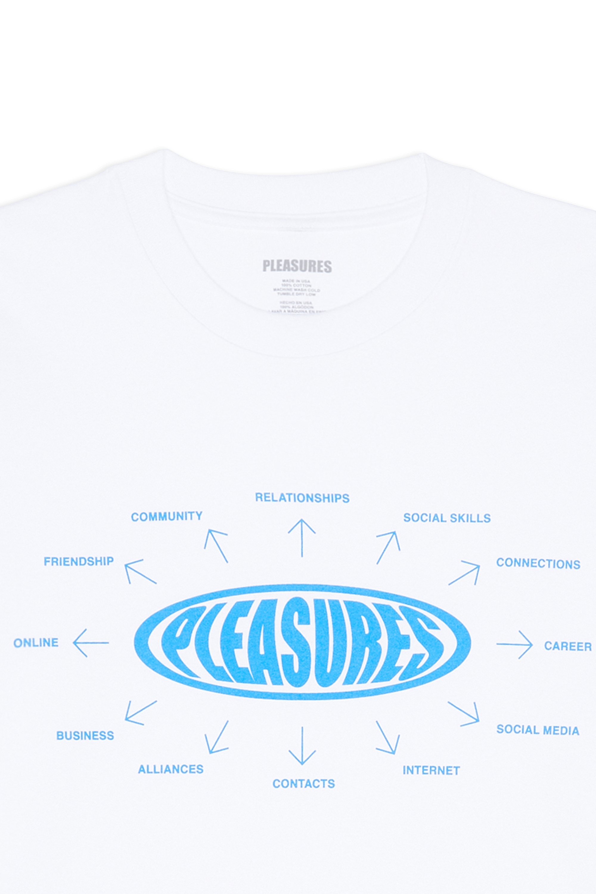 T-shirt | White PLEASURES Men