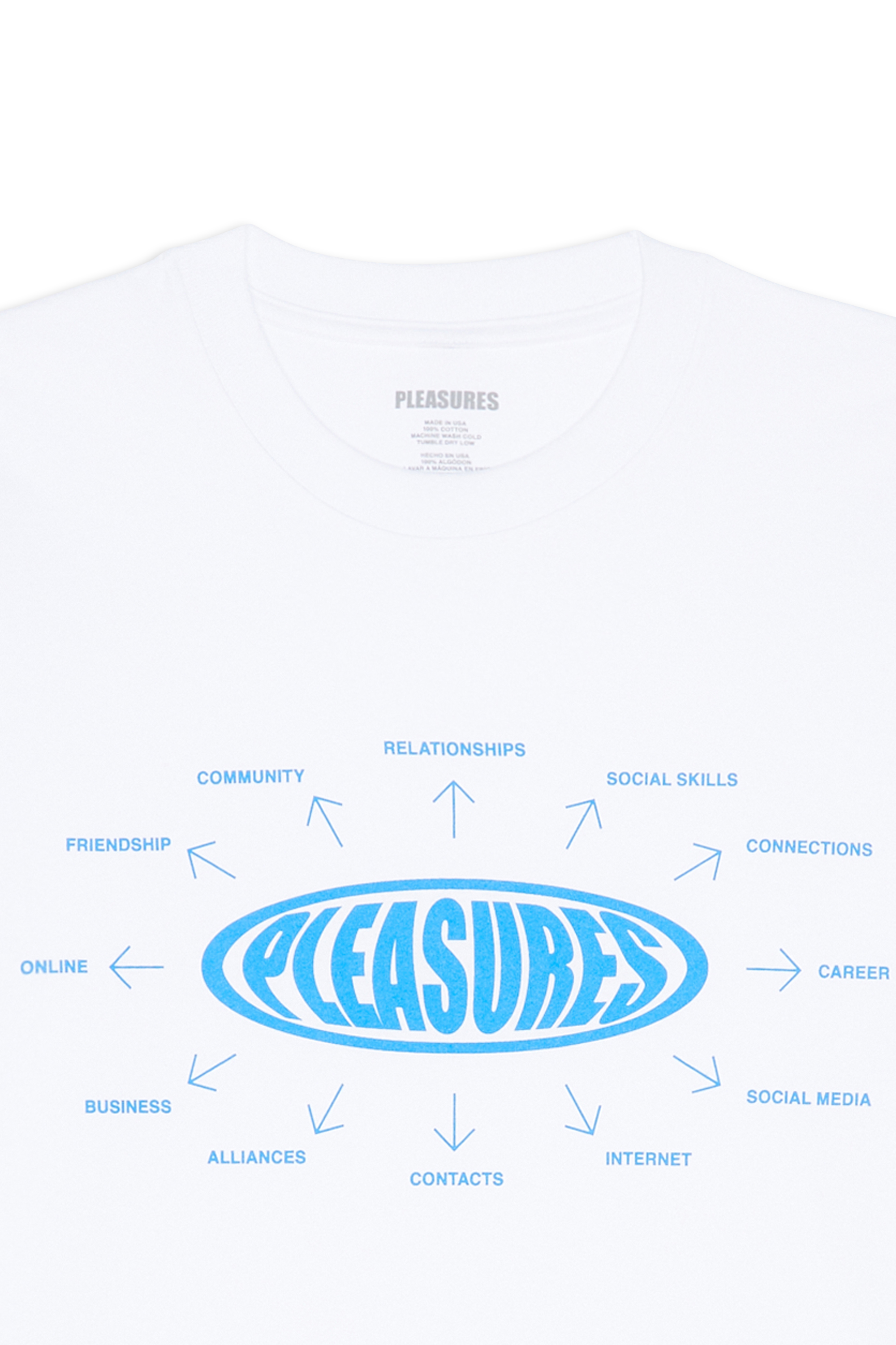 Regular-fit round-neck cotton T-shirt White