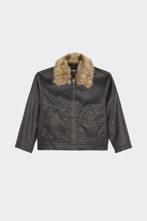 Blouson - Taille M Marron