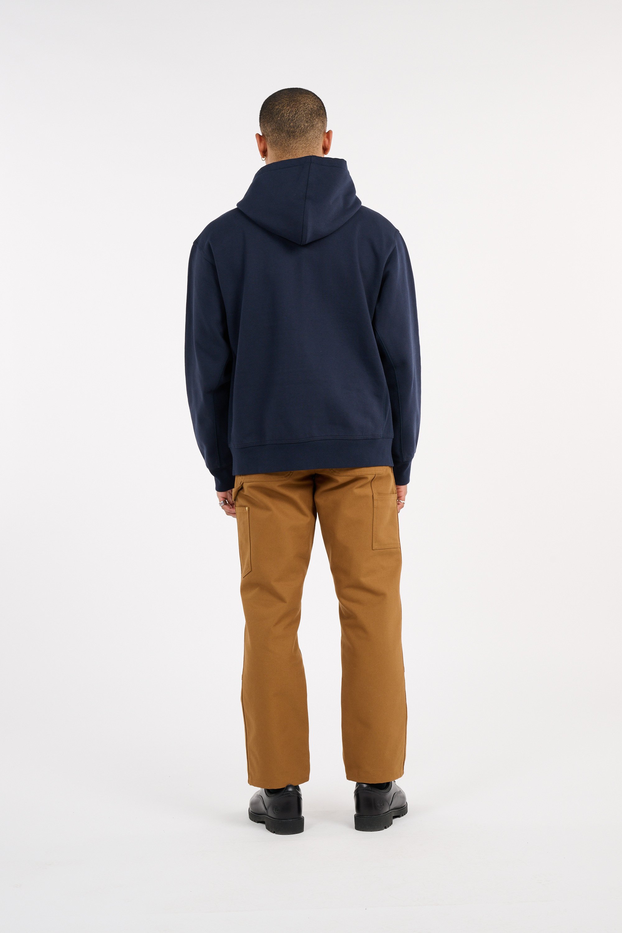 Sweatshirt zippé Bleu