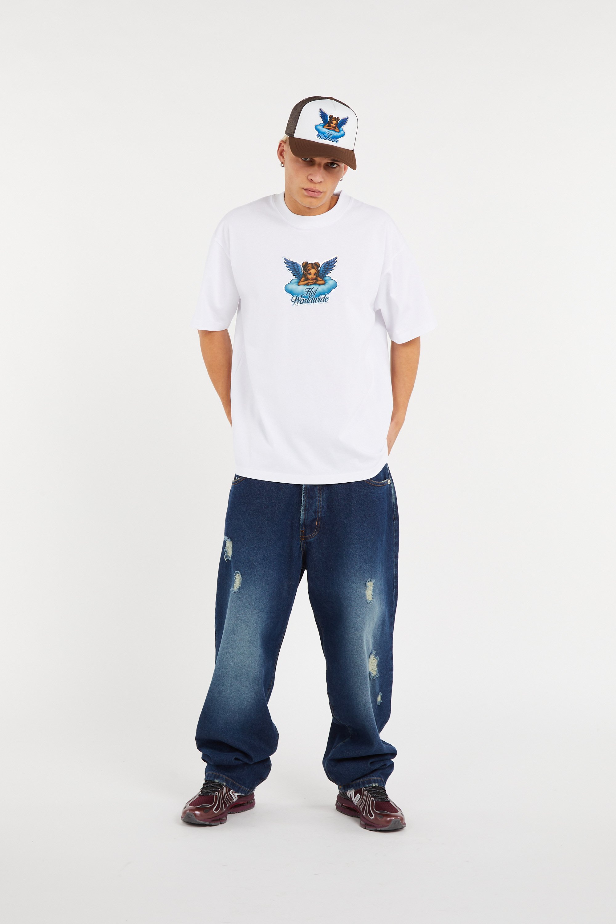 T-shirt HUF Blanc