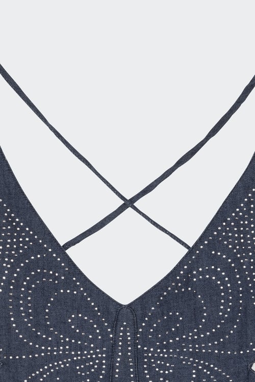 NEW GIRL ORDER top Bleu