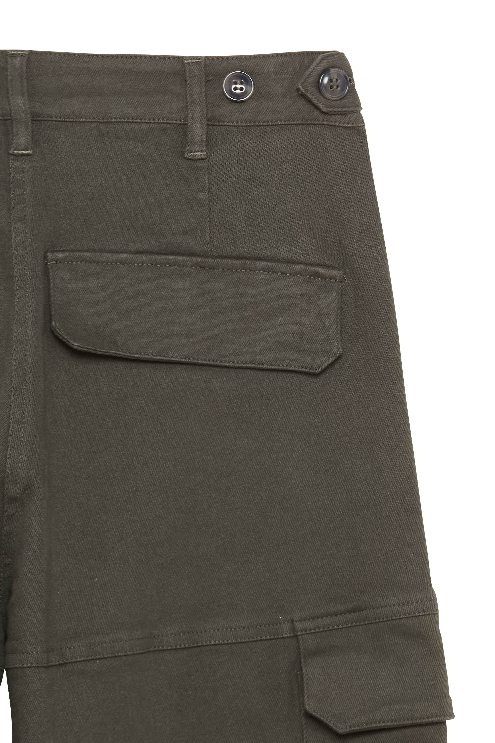 Pantalon cargo Vert