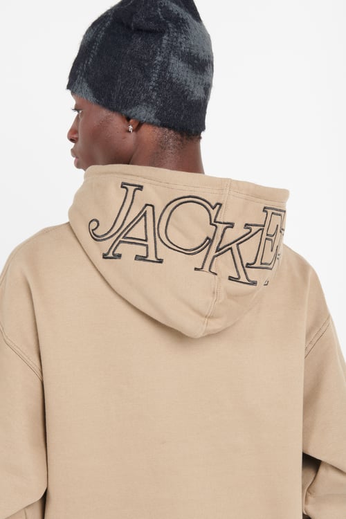 JACKER Hoodie Beige