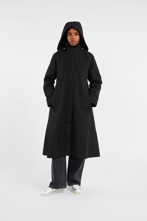 RAINS Parka Noir