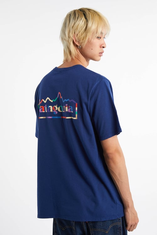 PATAGONIA T-shirt Bleu
