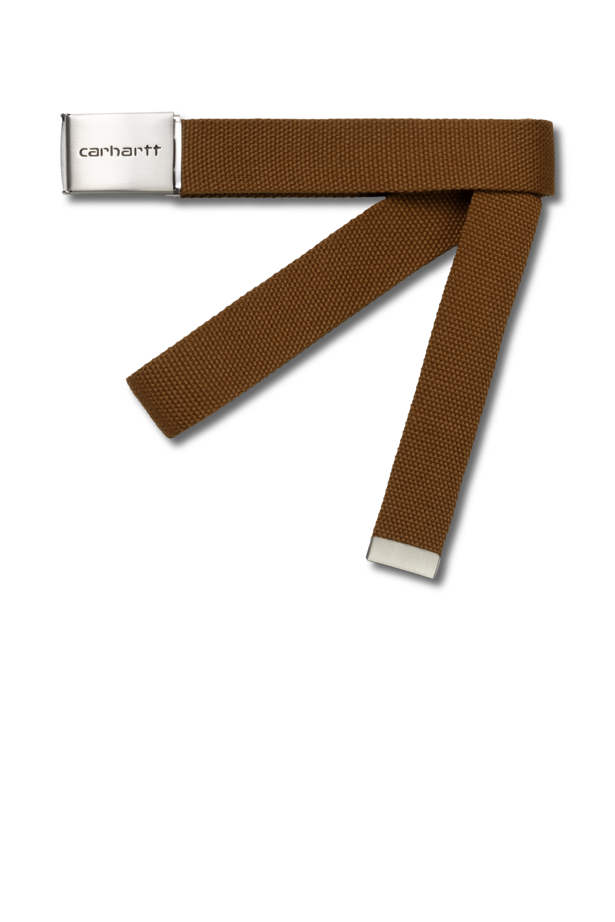 Ceinture CLIP BELT CHROME Hamilton brown