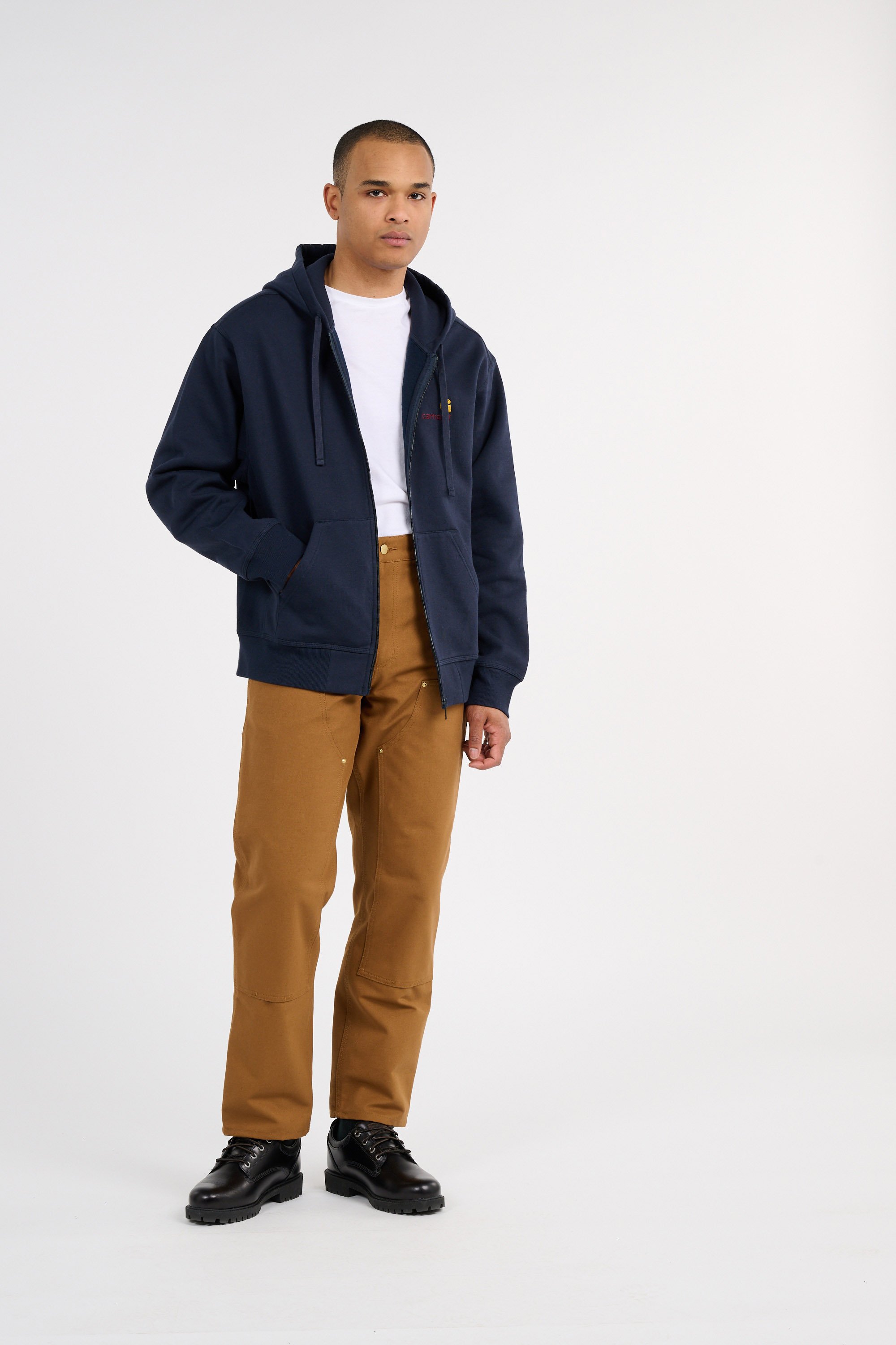 Zip-up sweatshirt CARHARTT WIP Blue