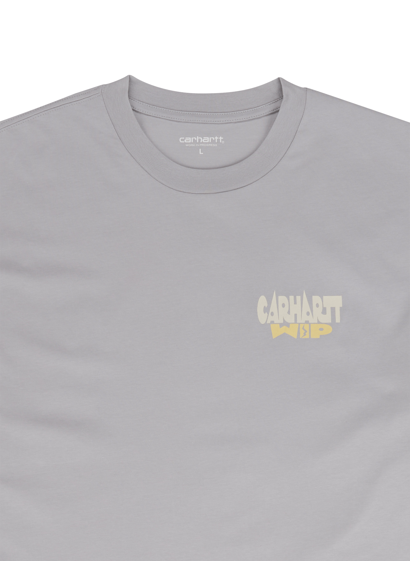 Regular-fit round-neck cotton T-shirt | Grey CARHARTT WIP Men